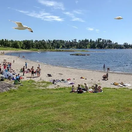 Scandpoint Apartment Fornebu Near Sea Front With Outdoor Walk! Stabekk Extérieur photo