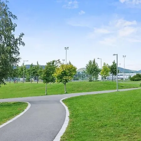 Scandpoint Apartment Fornebu Near Sea Front With Outdoor Walk! Stabekk Extérieur photo